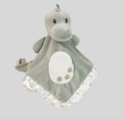 DOUDOU DINOSAURE VERT POUR BÉBÉ 13'' (33 CM)